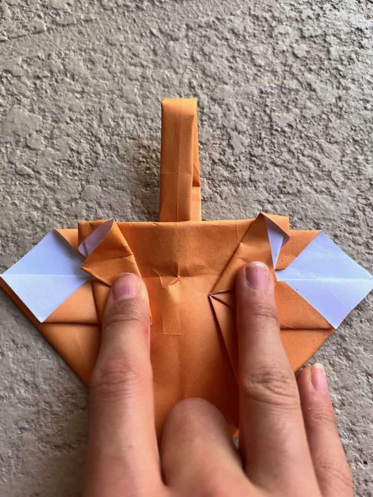 Almost done with the basket